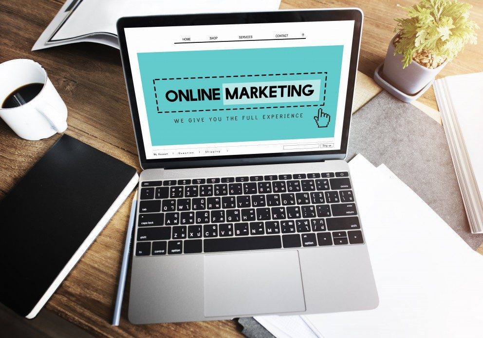 online marketing homepage website digital concept online marketing homepage website digital concept